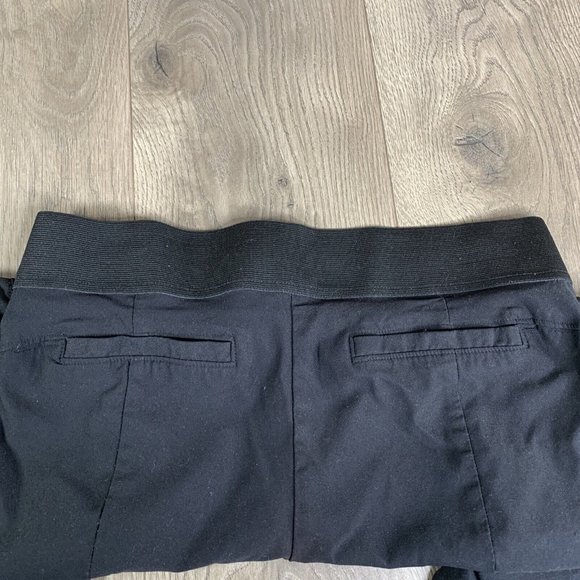 Women's Simply Vera Wang High Rise Heavyweight Cotton Leggings Size Sm Black - Picture 3 of 7